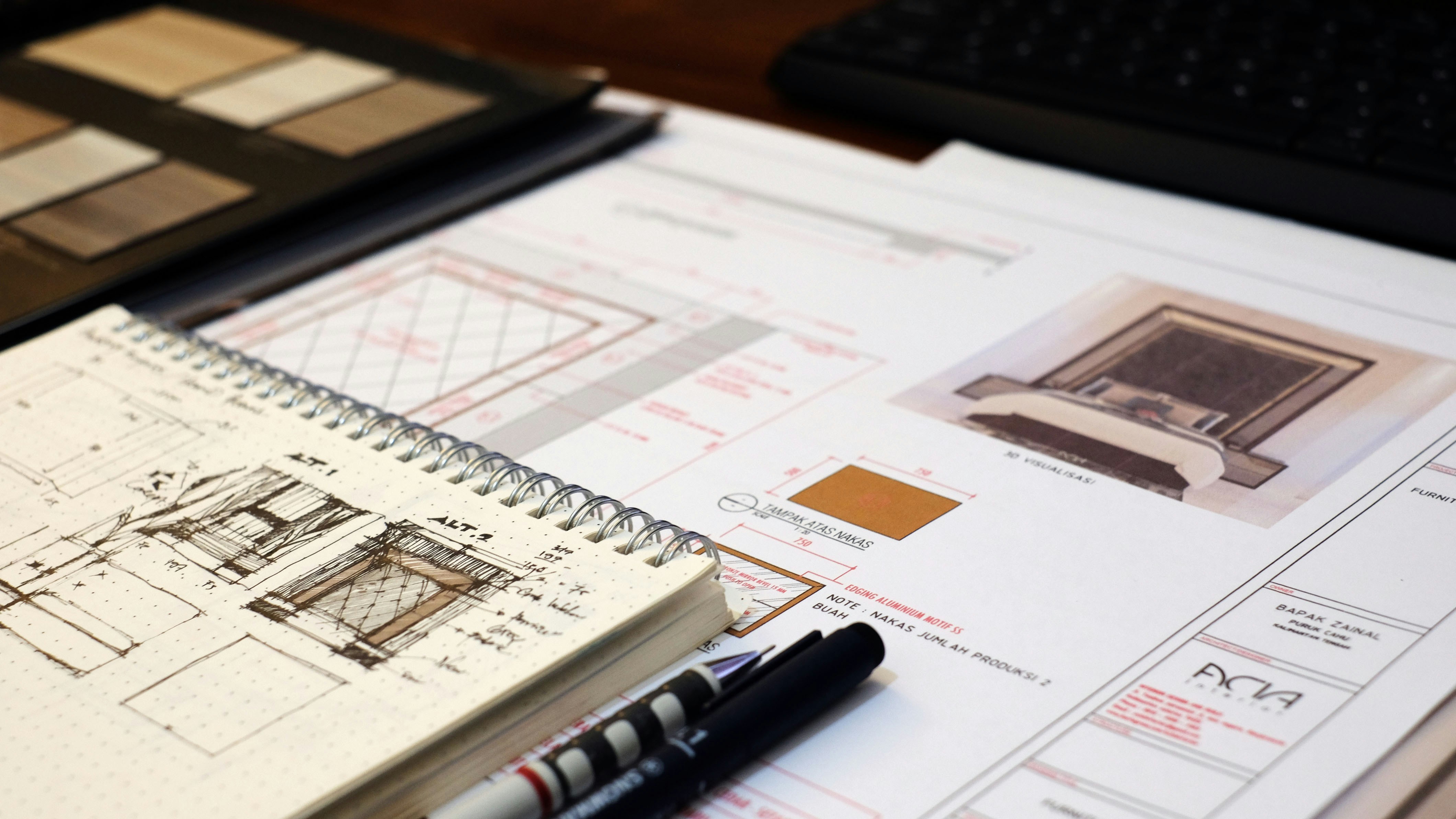 Brick construction project management